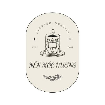 Logo nến mộc hương